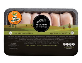 סטייק פרגית עוף טבעי במגש