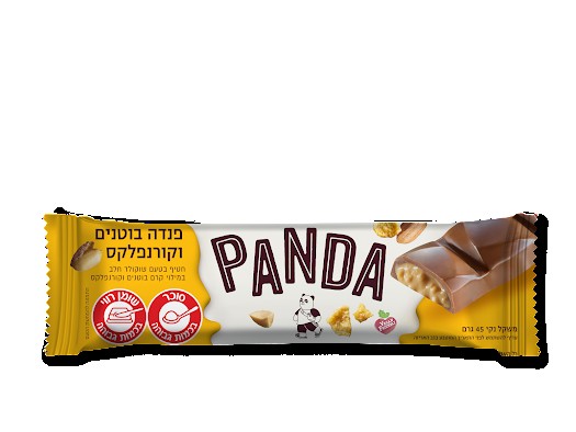 חטיף פנדה בוטנים וקורנפלקס